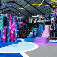 Centre de jeux pour enfants personnalisé de 1550 m², parc de trampolines, parc sportif, équipement de terrain de jeux intérieur pour parc d'aventure