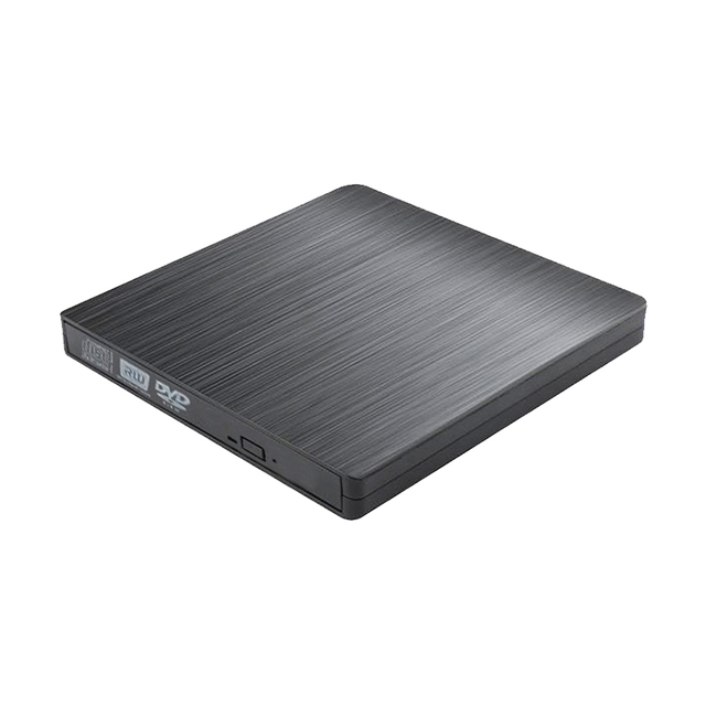 Custom Logo USB2.0 External DVD Drive Burner Writer Recorder DVD RW Optical CD/DVD ROM for Desktop PC Laptop Player Mac