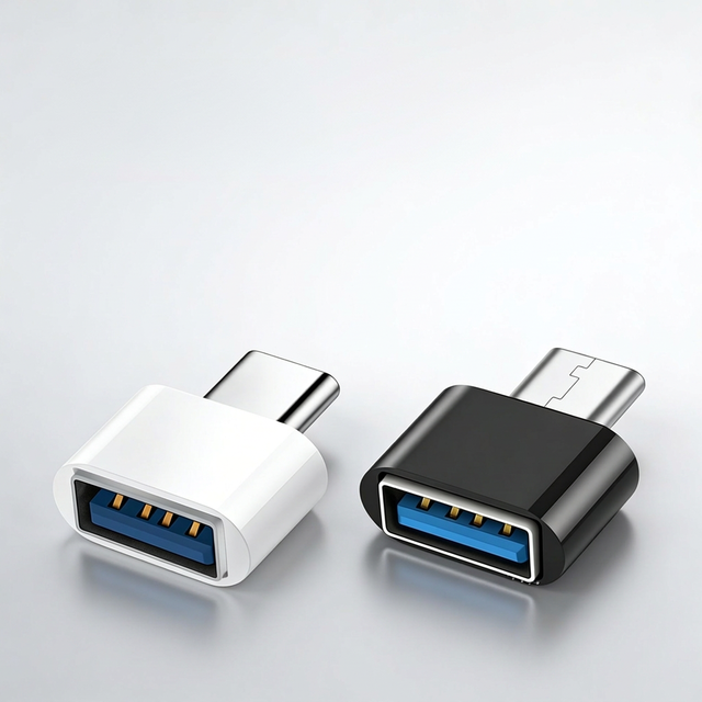 Zowie USB C OTG Adapter Type C to USB 2.0 Female Adapter Universal Mobile Phone Data Line Charging Converter Computer Adapter