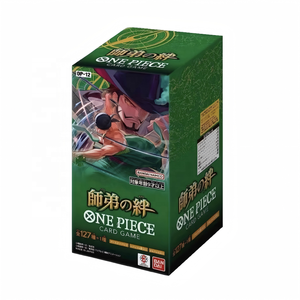 Cartes à collectionner One Piece OP01 EB01 PRB01, version japonaise originale, pack <span class=keywords><strong>booster</strong></span>, papier durable, coins carrés, jeu de collection - Product Image 6