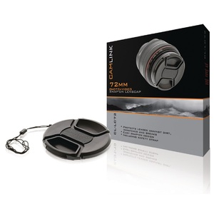 <b>Snap</b>-On Lens <b>Cap</b> 72mm With Strap For Camera Lens Protection - Product Image 2