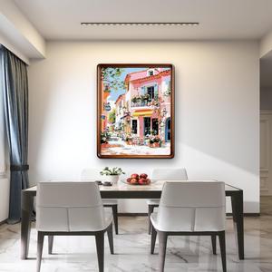 Quadros de Paisagens Personalizados em Acrílico Ecológico 40x50 cm Sem Moldura, Kit de Pintura por Números para Alívio do Estresse de Adultos - Product Image 2