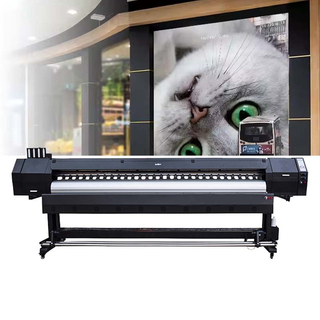 3.2m Automatic Inkjet Printer 1 PC I3200 Printhead Solvent Ink CMYK 4 Colors Vinyl Sticker Flex Banner Wallpaper 2400 DPI