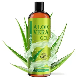 Angebotene kostenlose Probe 100 % frische Aloe Vera Gel beruhigende Nacht Reparaturcreme für Gesicht Haut Sonnenbrandentfernung Gesichtstoner