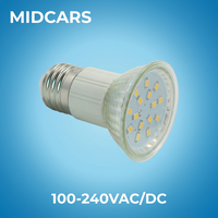 Ampoule LED E27 Professionnelle R50, Lumière Véritablement Colorée, Haute Luminosité 3.5W, Économe en Énergie, Longue Durée de Vie pour Kit d'Éclairage sur Rail de Cuisine Solaire