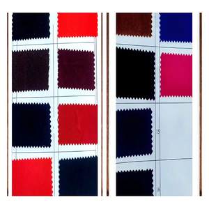 Vải nhung flocking may hộp quà trang sức, vải lưới tùy chỉnh 100% polyester, Quảng Đông, mẫu kích thước 180GSM, vải tricot flocking - Product Image 4