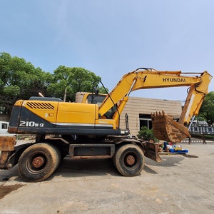 รถขุดไฮดรอลิก HYUNDAI 210w-9 ขนาดกลาง คุณภาพสูง มือสอง รุ่น 210W-9 กำลังขายดี ลดราคาพิเศษ - Product Image 4