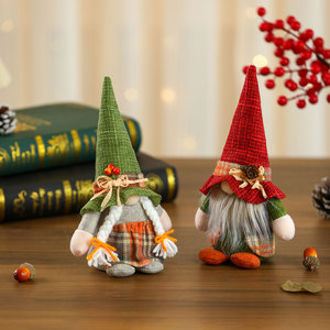 New cross-border Harvest Festival faceless <b>doll</b> figurine Rudolph <b>doll</b> Christmas decoration small gift Thanksgiving - Product Image 1