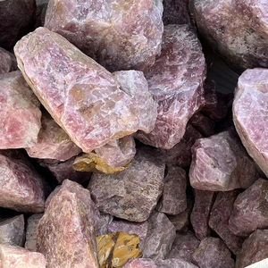 Pietra Grezza di <span class=keywords><strong>Quarzo</strong></span> <span class=keywords><strong>Rosa</strong></span> in Cristallo Naturale all'Ingrosso per Decorazione - Product Image 5