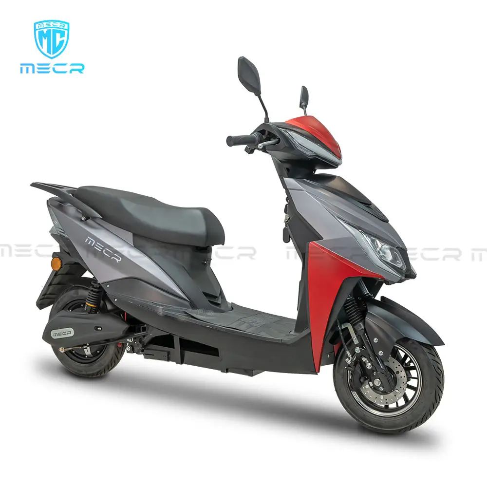 MECR skuter listrik sepeda motor 1200w wanita, dengan baterai Lithium 60V ganda dapat dilepas pengiriman sepeda motor listrik takeaway