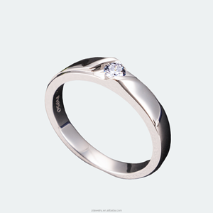 18 Karat Solid Gold Ring Versprechen Hochzeit Frauen Schmuck Verlobung IGI Lab Grown Diamond Ring Weißgold - Product Image 3