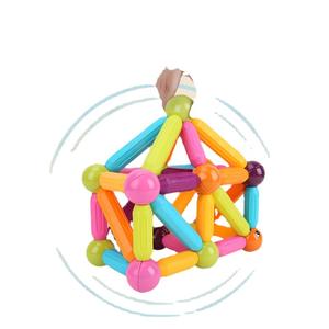 Bloques Magnéticos Educativos para Niños, Juguetes de Construcción de Plástico para Edades de 3 a 6 Años, Varillas Magnéticas Pop, 28p 46p 68p 86p, Origen Zhejiang - Product Image 5