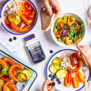 Gummies Elderberry <span class=keywords><strong>ผล</strong></span><span class=keywords><strong>ไม้</strong></span>ธรรมชาติ,สินค้าตราห้างสังกะสีออร์แกนิคสำหรับเด็กและผู้ใหญ่ - Product Image 4