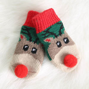 Prêt Stock Chaussette de Noël chaude <span class=keywords><strong>pour</strong></span> animaux de compagnie <span class=keywords><strong>pour</strong></span> petits à moyens chats et chiens-Chaussette antidérapante <span class=keywords><strong>pour</strong></span> <span class=keywords><strong>chien</strong></span> <span class=keywords><strong>pour</strong></span> une utilisation en intérieur en automne et en hiver - Product Image 6