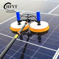 Cepillos de Limpieza para Paneles Solares - Kit de Herramientas y Equipos de Limpieza Fotovoltaica Directo de Fábrica, Sistema de Limpieza de Paneles