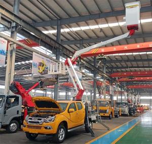 Véhicule de travail aérien basé sur un pick-up Isuzu, 13,5 mètres, pour l'<span class=keywords><strong>arboriculture</strong></span> et l'entretien paysager - Product Image 2