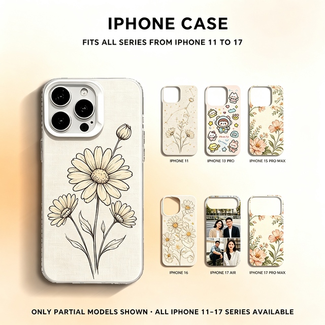 Customized 2-in-1 Tough Mobile Cover for iPhone 17 16 15 14 13 Pro Max DIY Patterns Wholesale Factory Price Coated Phone Cases