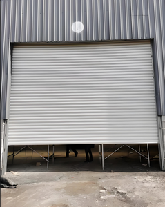 <span class=keywords><strong>Porte</strong></span> résistante aux ouragans, <span class=keywords><strong>porte</strong></span> à enroulement en aluminium industriel, <span class=keywords><strong>porte</strong></span> à enroulement électrique coupe-vent pour atelier, usine, devanture de magasin - Product Image 2