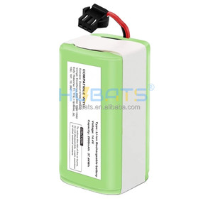 Batería de iones de litio ICR18650 4S1P 2600mAh 14,4 V para eufy RoboVac 11 11S 12 Ecovacs <span class=keywords><strong>Deebot</strong></span> <span class=keywords><strong>N79</strong></span> N79S N95 14,4 V 2600mAh batería de litio - Product Image 2