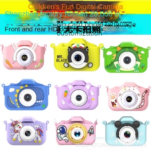 New X5S HD phim hoạt hình video <span class=keywords><strong>mini</strong></span> đồ chơi máy ảnh cho trẻ em kép SLR CMOS Hình ảnh cảm biến SD MicroSD Tương thích hoàn hảo nhựa Quà Tặng - Product Image 2