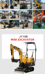 Mini Excavadora Hidráulica Nueva y Pequeña con Orugas Retráctiles <span class=keywords><strong>para</strong></span> Huertos y Jardinería, con Martillo Hidráulico - Product Image 6