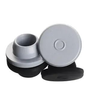 Tappo in gomma butilica di alta qualità 13mm 20mm 32mm grigio rosso bianco