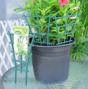 Treillis pour plantes grimpantes Treillis pour plantes vertes en <span class=keywords><strong>pot</strong></span> Support pour plantes empilable Support pour pots de fleurs DIY - Product Image 2