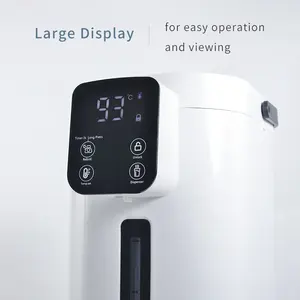 5l Electric Thermos Pot With Display Air Pots Water Boiler Dispenser Kettle Self Heating Digital Thermopot Electric Thermo Pot