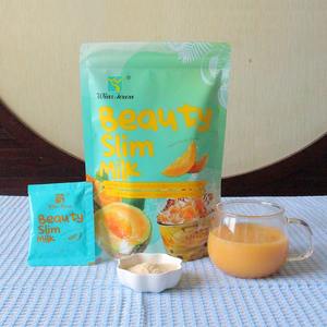 Minuman Susu Kecantikan Slim Mix Powder dengan Kolagen <span class=keywords><strong>Ceramide</strong></span> Probiotik Skin Glow Milk Tea Produk Penurun Berat Badan Suplemen Garcinia - Product Image 5