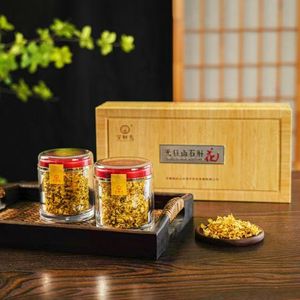 กล่องของขวัญดอกเดนโดรเบียมจำลองจากภูเขาเทียนจูคุณภาพสูง - Product Image 5