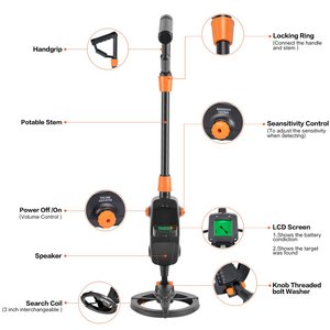 เครื่องตรวจจับโลหะใต้ดินสำหรับเด็ก รุ่น MD1008A ผลิตภัณฑ์ที่ได้รับการรับรอง - Product Image 3