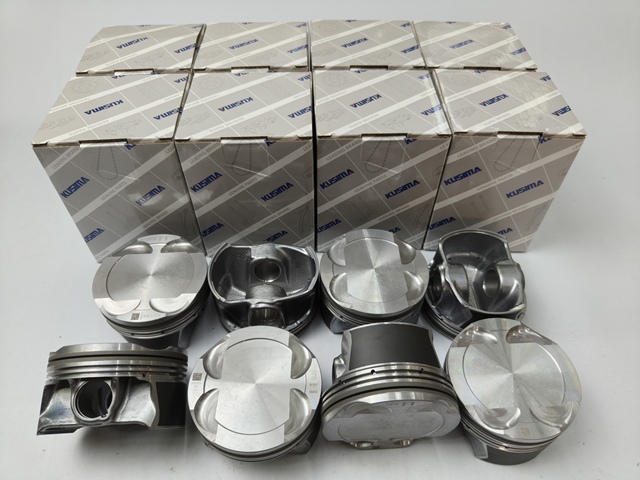 New OEM 89mm Piston with Rings for BMW N63 S63B44C Hybrid 4.4 4.4L M50i V8 Cyl for Land Rover 4.4 11258665195 LR158416 STD 0.50