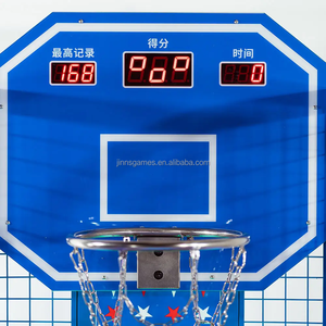 Macchina da Gioco Arcade di Basket a Gettoni Personalizzata Eurostyle <span class=keywords><strong>Jinns</strong></span>, Adatta per Adulti e Bambini, in Acrilico e Metallo - Product Image 3