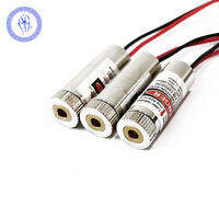 Module de diodes croisées Laser rouge industriel, 2 pièces, 650nm 660nm 5mW