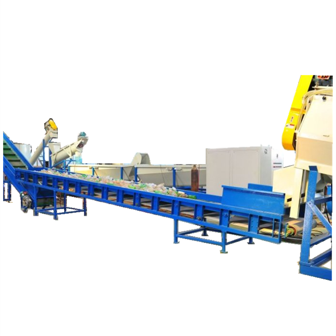 Линия переработки отходов пп пэ пластиковой пленки, дробления и мойки