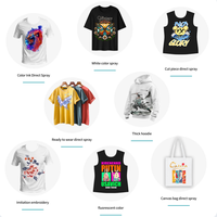 Impresora DTG industrial de una sola estación con cabezales Epson i3200, máquina automática de impresión de camisetas de 35x45 cm para pequeñas empresas