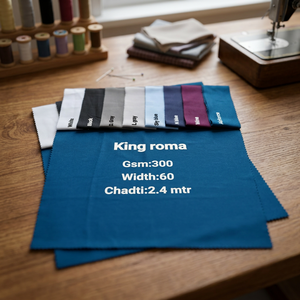 RegalKing - Tela de Alta Densidad de 300 GSM para Trajes Roma y Confección Profesional - Product Image 1