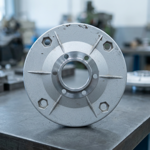 Composants en alliage d'aluminium moulés sous pression sur mesure avec surface sablée pour pièces usinées - Product Image 3