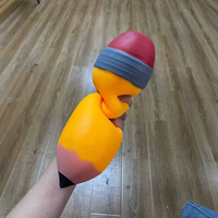 Nouveau Jouet Squishy Géant en Forme de Crème Glacée, Crayon Géant en Forme de Sucette, Jouet à Rebond Lent, Jouet Anti-Stress, Vente en Gros