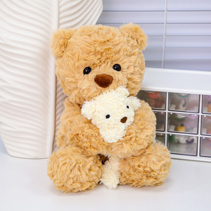 Nuovo arrivo Kawaii orsacchiotto peluche giocattoli di 25cm orecchie lunghe <span class=keywords><strong>coniglio</strong></span> farcito animale di peluche coniglietto con accompagnatore di bambolotti - Product Image 1