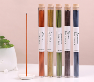 Bâtonnets d'encens naturels au bois de santal pour la maison, désodorisant sanitaire pour toilettes, osmanthus biologique, aromathérapie d'automne - Product Image 1