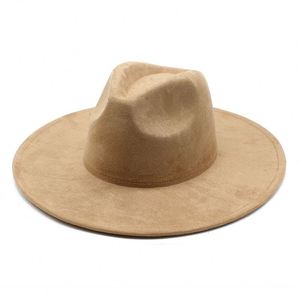 Sombreros Fedora de Ala Ancha Clásicos de Poliéster para Grabado Láser, Estilo Vaquero de Playa - Product Image 3