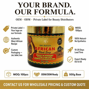 Autocollant personnalisé Savon <span class=keywords><strong>noir</strong></span> 500g au beurre de karité, Savon <span class=keywords><strong>noir</strong></span> africain exfoliant - Product Image 6