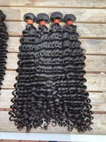 Compras en Línea en Alibaba, Cabello Humano al Por Mayor, Cabello Malayo con Ondas Profundas, Doble Trama, Máquina de Doble Trama, las Mejores Extensiones de Cabello