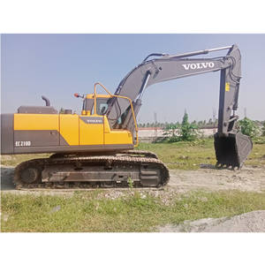 Excavatrice sur chenilles hydraulique d'occasion Volvo EC210 21 tonnes avec moteur et pompe - Garantie 1 an en stock - Product Image 1