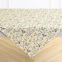 Nappe Minimaliste à Imprimé Floral Automnal, Décoration pour la Maison, la Cuisine, la Salle à Manger, les Fêtes et la Table Basse, Vente en Gros