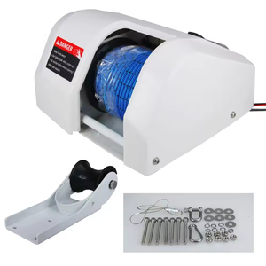 Treuil d'ancrage électrique en plastique 12V pour la pêche en eau salée Kayak canoë dériveur Jet Ski système de contrôle d'amarrage - Product Image 4