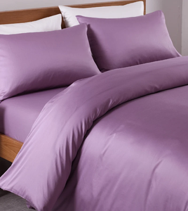 Top Grade Polyester Solid Royal Bedding <b>Set</b> Soft Sleek Texture Breathable Anti Shrink Long Lasting Bed <b>Linens</b> Suitable - Product Image 4