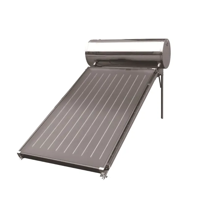 소형 비압 스테인레스 스틸 평면 패널 태양열 집열기 태양열 온수기