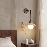 Applique Murale Wabi Sabi Nouveau Design en Pierre de Travertin pour Salon, Chambre et Hôtels – Lumière de Chevet